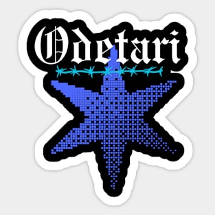ODETARI FAN ART Sticker